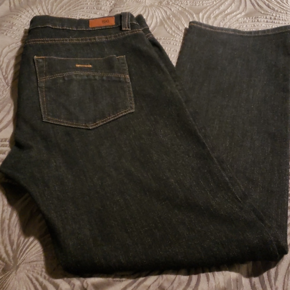 Mens RSQ London Skinny Dark Blue Jeans